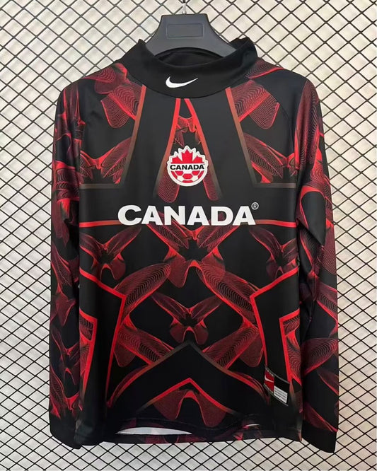 Canada Goalkeeper Long Sleeve Fans Football Jersey 2026/2027