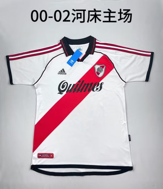 Retro River Plate Home Football Jersey 2000/2002