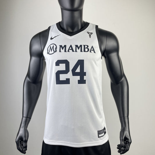 Los Angeles Lakers Commemorative Edition White Kobe #24 BRYANT NBA Season Jerseys