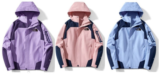 North Facing Windbreaker Color Blocked Assault Suit Waterproof 2025/2026