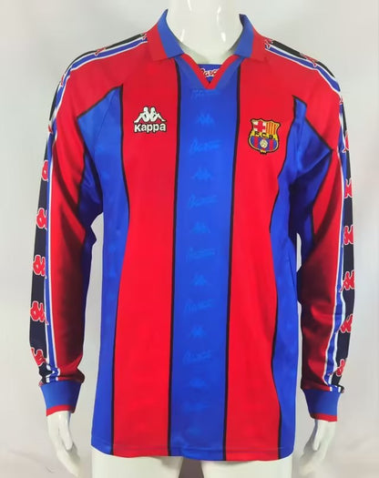 Retro Barcelona Stadium Long Sleeve Football Jersey 1995/1997