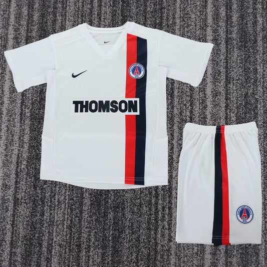 Retro PSG Paris Away Kids Football Jersey 2002/2003