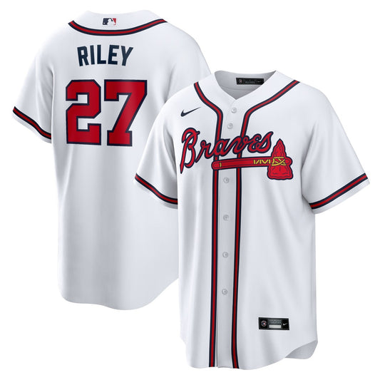 MLB Atlanta Braves Fans White Baseball Jerseys 2025