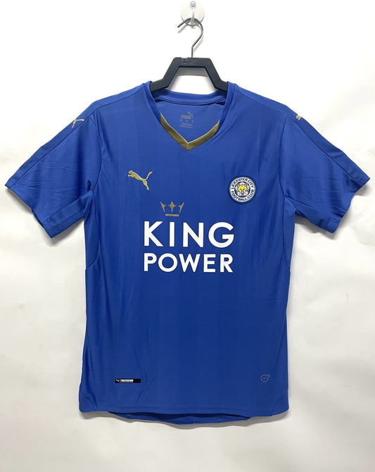 Retro Leicester City Home Fans Football Jersey 2015/2016