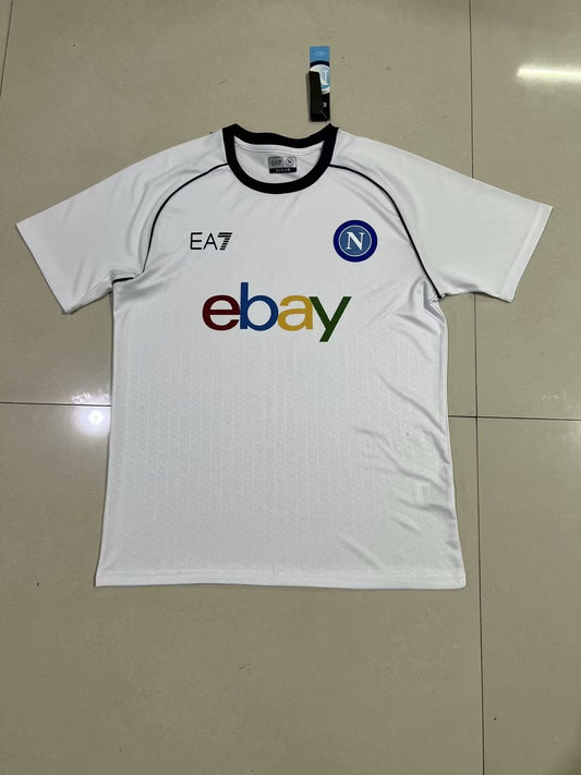 Napoli White Training Fans Football Jersey 2023/2024