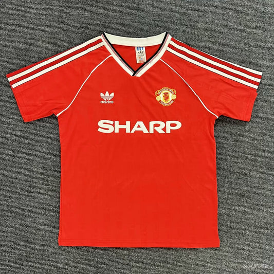 Retro Manchester United Home Football Jersey 1988/1990