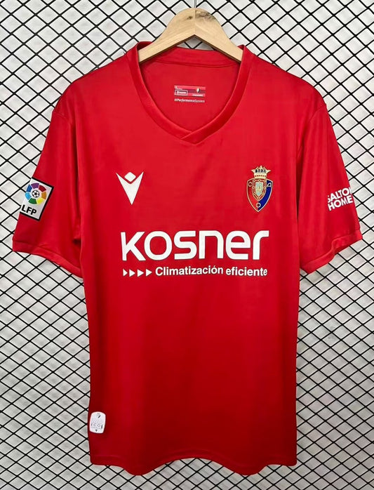 Retro CA Osasuna Home Fans Football Jersey 2025/2026