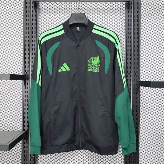 Mexico Windbreaker Black Football Jersey 2025/2026
