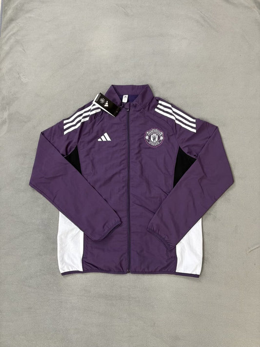 Manchester United Windbreaker Purple Football Jersey 2025/2026