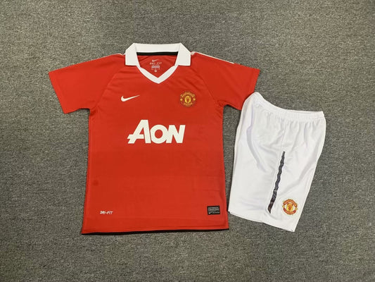 Retro Manchester United Home Kids 2010/2011