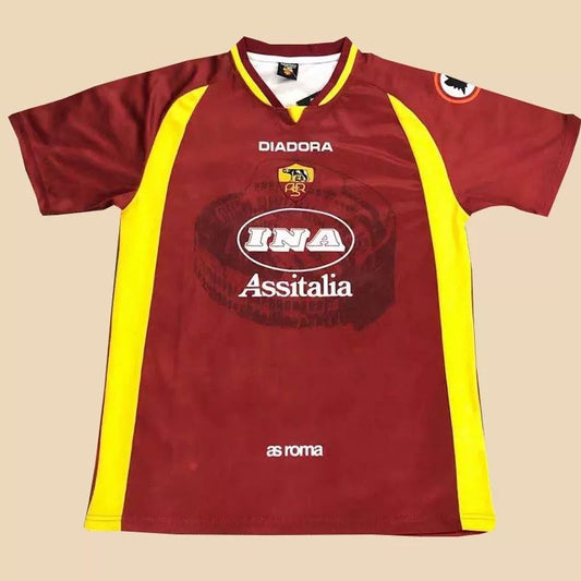 Retro Roma Home Football Jersey 1997/1998