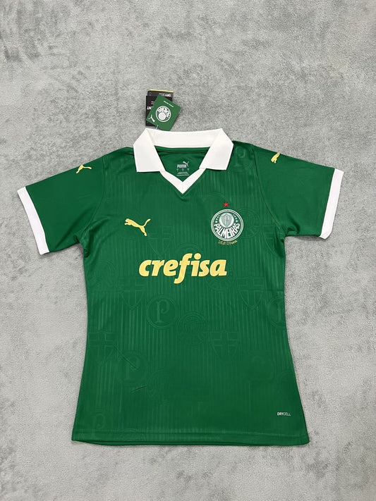 Palmeiras Home Women Fans Football Jersey 2024/2025