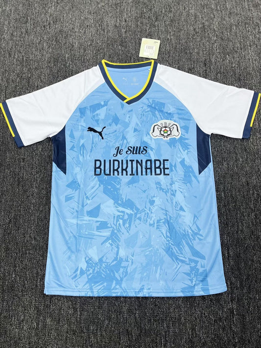Burkina Faso Special Edition Blue Fans Football Jersey 2025/2026