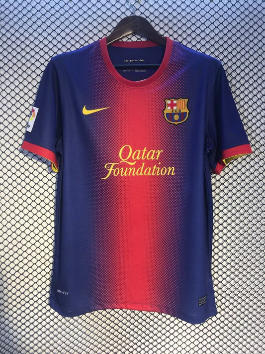 Retro Barcelona Home Football Jersey 2012/2013