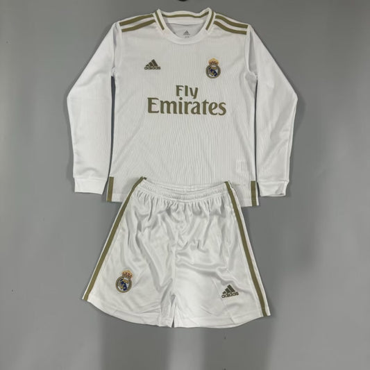 Retro Real Madrid Long Home Kids 2019/2020