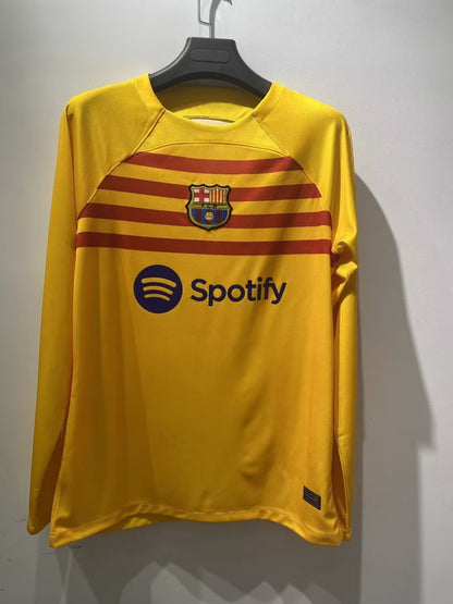 Barcelona 3RD Away Long Sleeve Fan Football Jersey 2022/2023