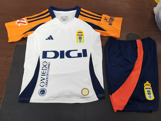 Oviedo Away Kids Football Jersey 2024/2025
