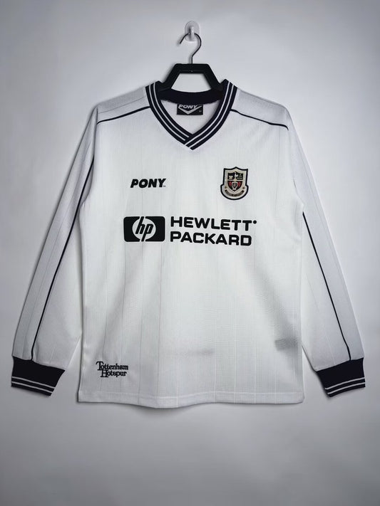 Retro Tottenham Home Long Football Jersey 1997/1999