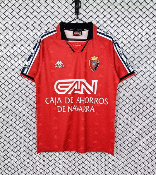 Retro Osasuna Home Football Jersey 2000/2001