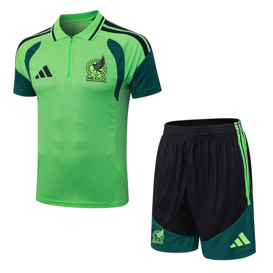Mexico Training Player With Pants Sets Football Jersey 2026/2027