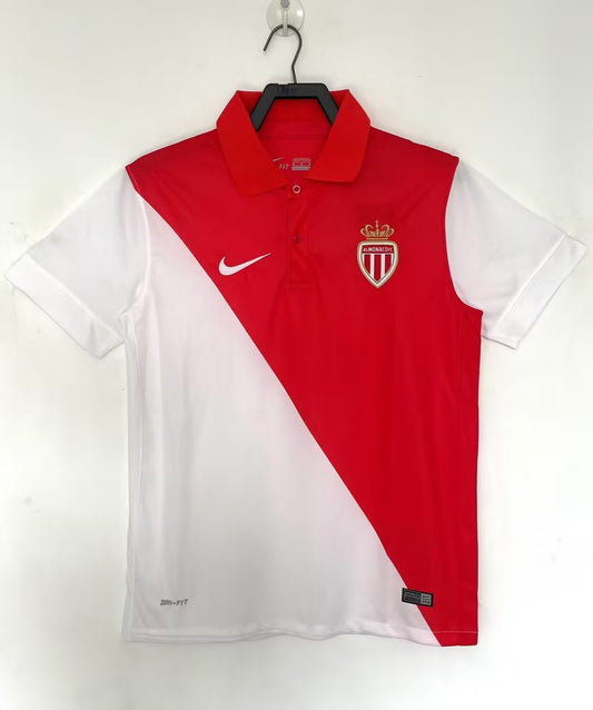 Retro Monaco Home Fans Football Jersey 2014/2015