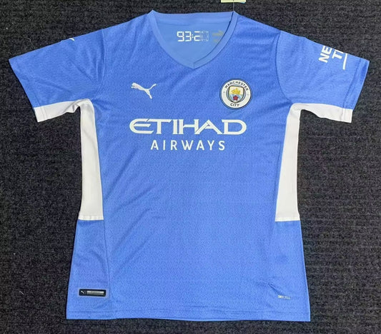 Manchester City Home Fans Football Jersey 2021-202
