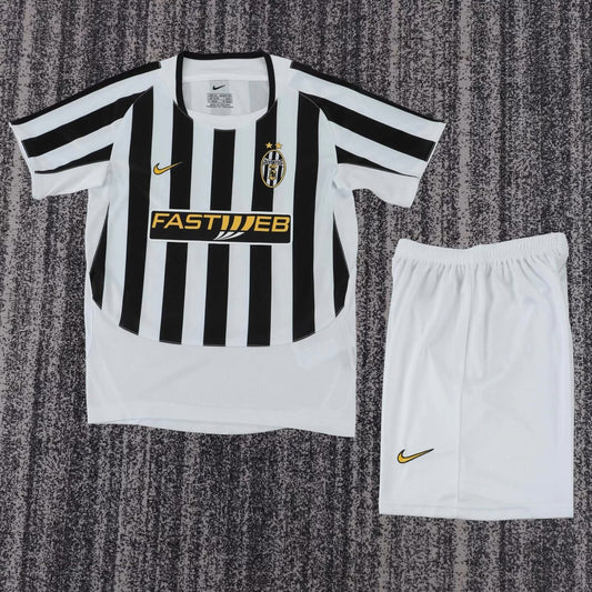 Retro Juventus Home Kids Football Jersey 2003/2004
