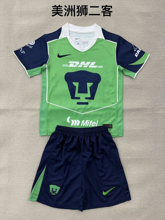 Pumas Third Away Fans (Kids And Man 16-2XL ) Football Jersey 2025/2026