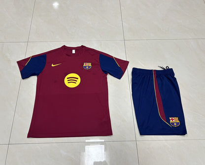 Barcelona With Pants Sets Fans Football Jersey 2026/2027