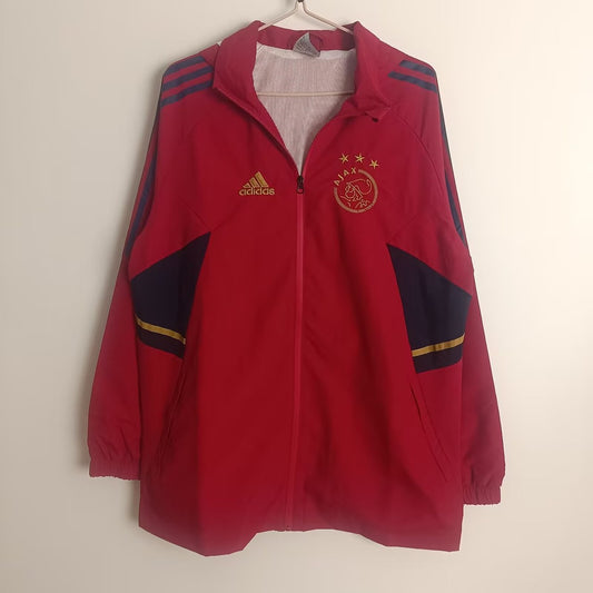 Ajax Windbreaker White 2024/2025