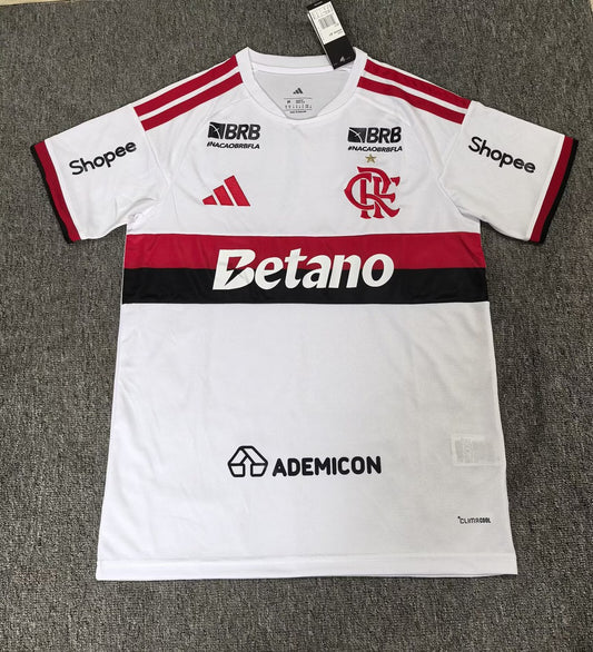 Flamengo Away Fans Football Jersey 2026/2027 （With Advertis）