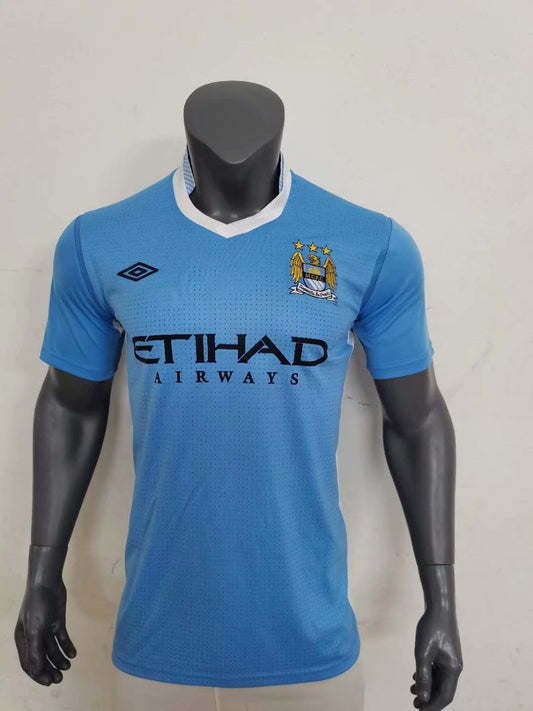 Retro Manchester City Home Football Jersey 2011/2012