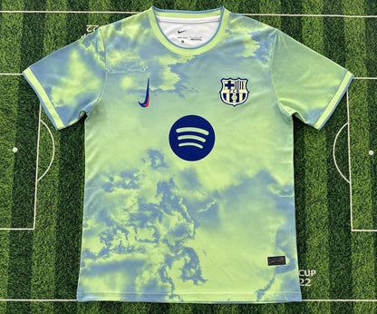 Barcelona Special Edition Green Fans Football Jersey 2025/2026