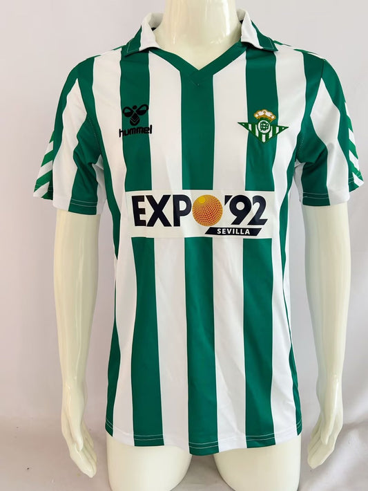 Retro Real Betis Home Football Jersey 1988/1989