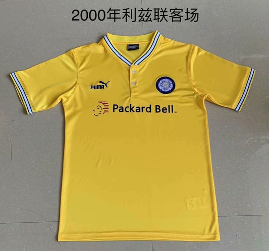 Retro Leeds United Away Football Jersey 2000