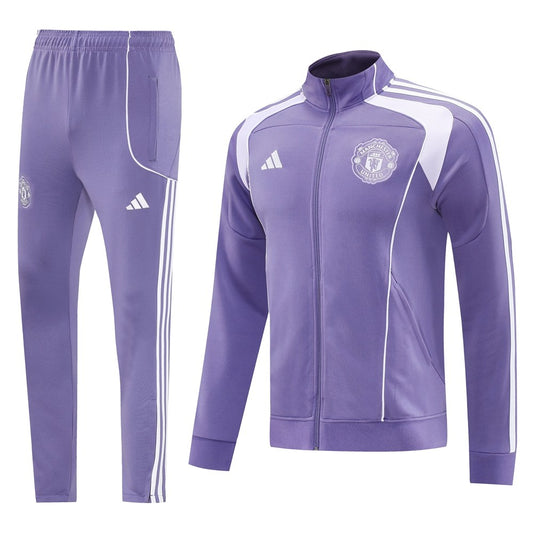 Manchester United Purple Jacket Tracksuit 2025/2026