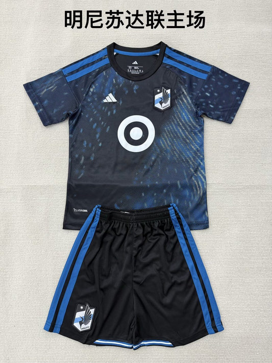 Minnesota United FC Home Fans Kits Football Jersey 2026/2027 (Kids And Man 16-2XL )