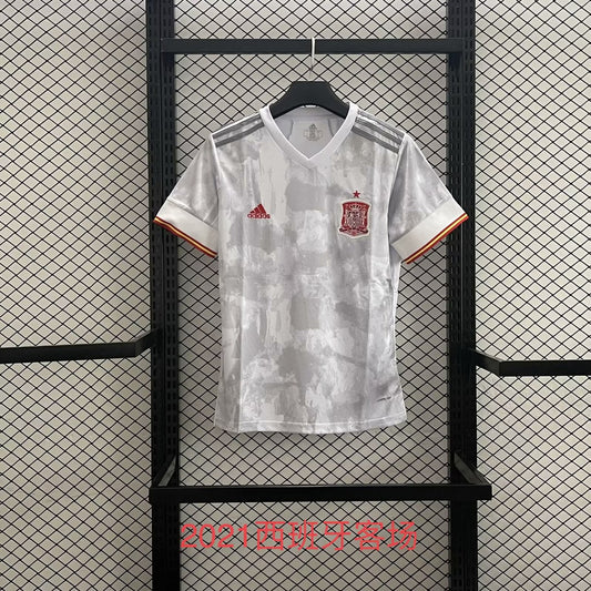 Spain Away Fans Football Jersey 2021