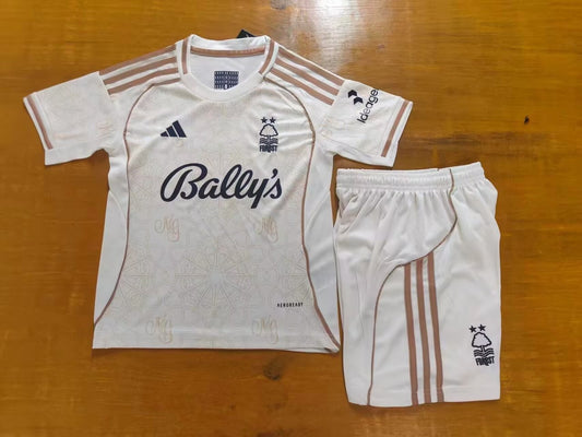 Nottingham Forest Away Kids Football Jersey 2025/2026
