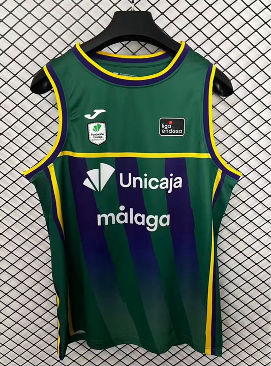 Malaga Basketball Vest Fans Football Jersey 2025/2026