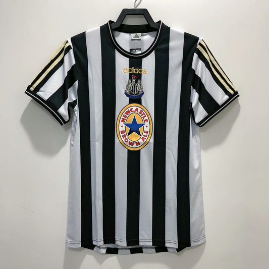 Retro Newcastle Home Fans Football Jersey 1997 1998 1999