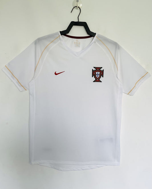 Retro Portugal Third Away Fans Football Jersey 2006