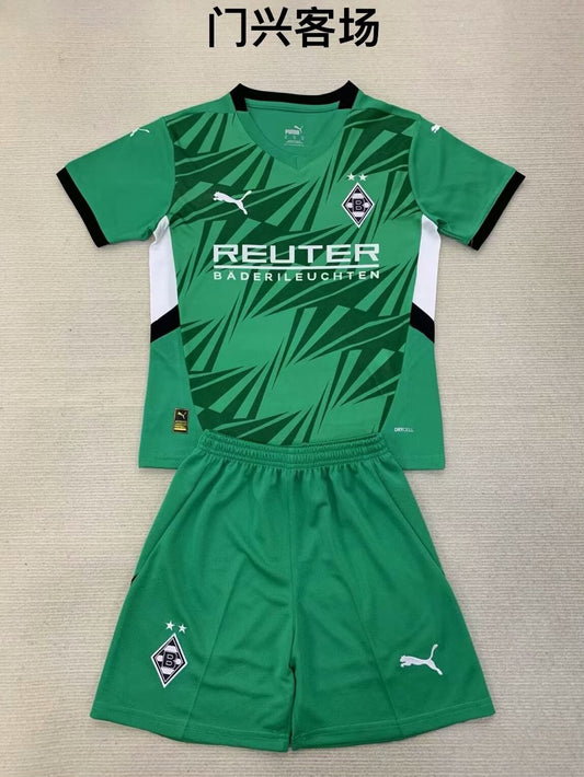 Monchengladbach Away Kids Football Jersey 2024/2025