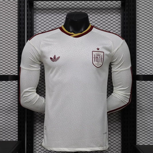 Spain Away Long Sleeve Player Football Jersey 2026/2027