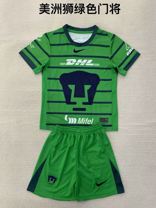 Pumas Goalkeeper Kids Football Jersey 2024/2025