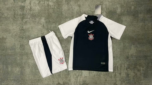 Corinthians Away Kids Fans Football Jersey 2025/2026