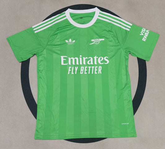 Arsenal Goalkeeper Green Fans Football Jersey 2024/2025