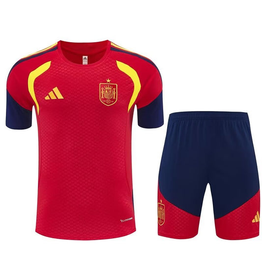 Spain Training Fans Kits Red (Kids And Man 16-2XL) Football Jersey 2026/2027