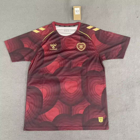 Heart Of Midlothian Training Clothes Fans Football Jersey 2025/2026