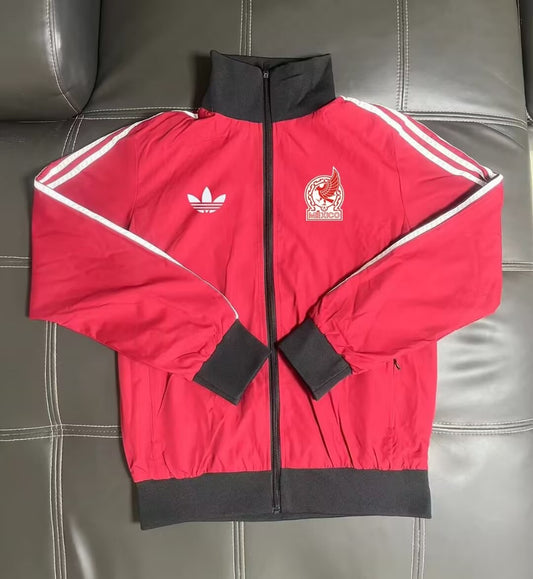 Mexico Windbreaker Red Football Jersey 2025/2026